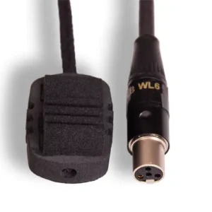 Remic V5200 LB WL6 Violin Microphone for Live Performances and Shure Bodypack Beltpack